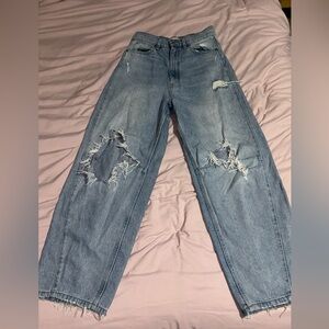 BDG- Urban Outfitters Distressed Blue Jeans Baggy